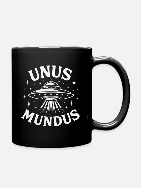 Unus Mundus - Tasse einfarbig - Schwarz