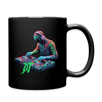 Disc jockey - Full Colour Mug - black - Right