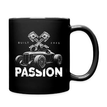 Built Passion Hot Rod 2025 - Full Colour Mug - black - Right