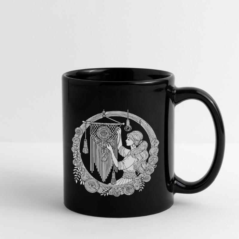 Macrame Design – Creativity & Boho Style Full Colour Mug