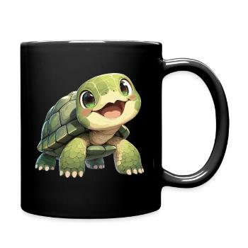 Tortoises Tortoise - Full Colour Mug - black - Right