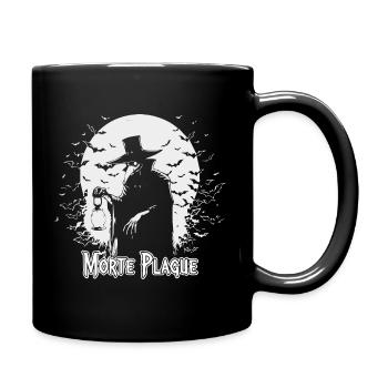 Mystical Witchcraft Moon Design - Full Colour Mug - black - Right