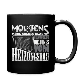 Heating Engineer Heating Construction Plumber Plumber - Full Colour Mug - black - Right