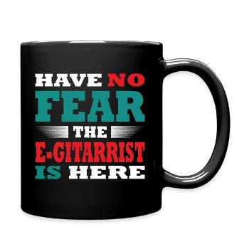 N’ayez crainte, l’E-Gitarrist est là Tenue - Mug uni - noir - Droite