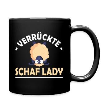 Funny Sayings Fun Outfits Irony Sarcasm - Full Colour Mug - black - Right
