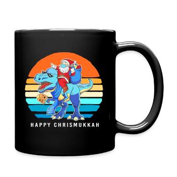 Hanoukka Hanoukka Hanoukka Noël - Mug uni - noir - Droite