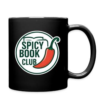 Autocollant Emblème – Spicy Book Club - Mug uni - noir - Droite