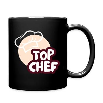 Top Chef Logo Gourmand - Mug uni - noir - Droite