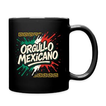 Orgullo Mexicano Mexique Drapeau Mexicain - Mug uni - noir - Droite