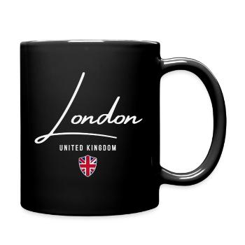 London UK, I love London - Full Colour Mug - black - Right