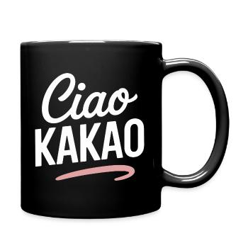Ciao Cocoa Hot Chocolate Hot Chocolate Goodbye - Full Colour Mug - black - Right