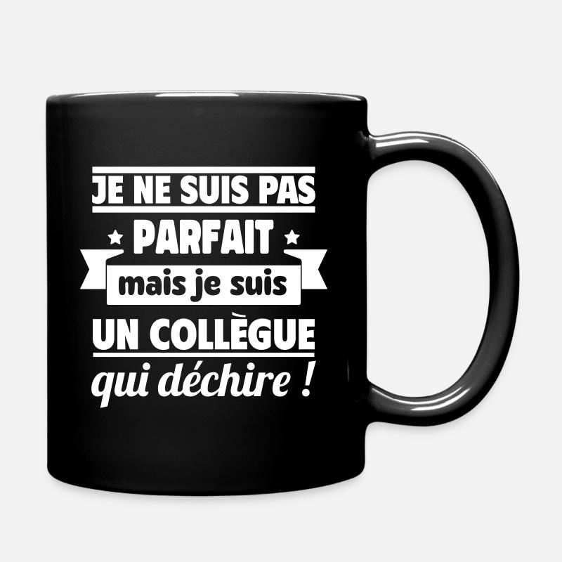 Collègue Qui Déchire Humour Travail - Mug uni - noir