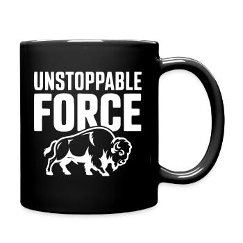 Unstoppable Force - Full Colour Mug - black - Right