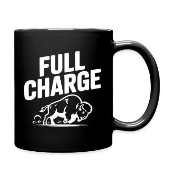 Full Charge - Full Colour Mug - black - Right