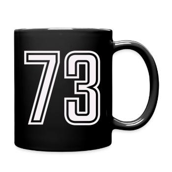 73 - Tasse einfarbig - Schwarz - Rechts