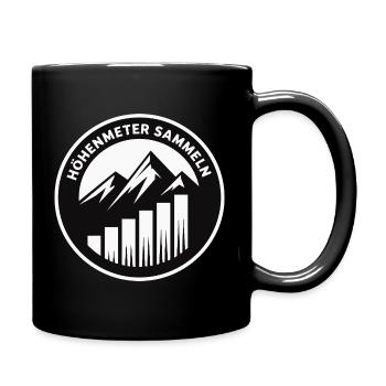 Collect altitude meters - Full Colour Mug - black - Right
