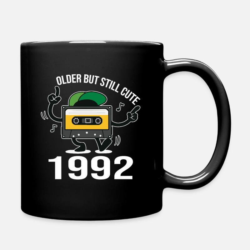 Geburtstag 1992 Geburtstag 1992 Geboren 1992 Geburtstag - Tasse einfarbig - Schwarz