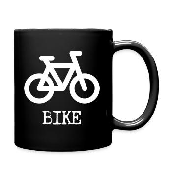 Bike - Full Colour Mug - black - Right