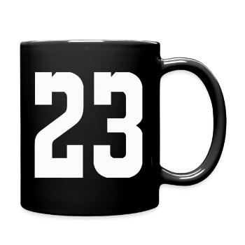 23 - Mug uni - noir - Droite