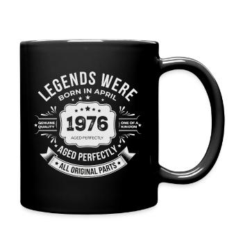 April 1976 Birthday Gift - Full Colour Mug - black - Right