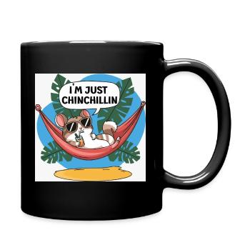 Chinchillin Hamac Tropical Chill - Mug uni - noir - Droite