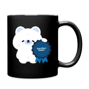 Certified Chaos Polar Bear - Full Colour Mug - black - Right