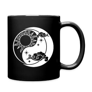 Yin Yang - Full Colour Mug - black - Right