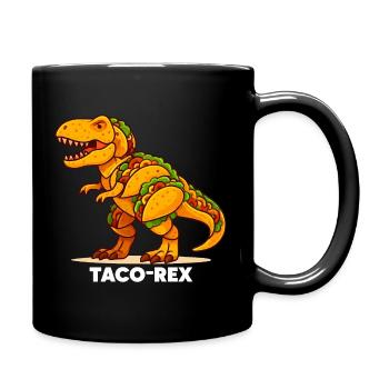 T-Rex Taco Dino - Mug uni - noir - Droite