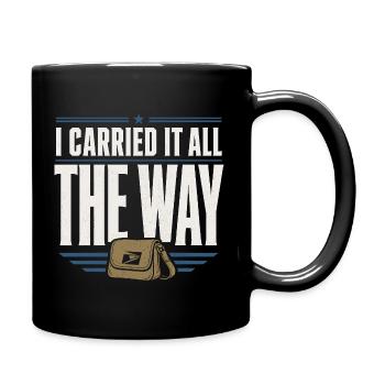 Retired Postman Retired Postman - Full Colour Mug - black - Right