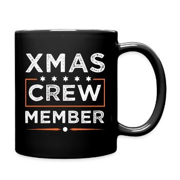 Équipage de Noël - Mug uni - noir - Droite