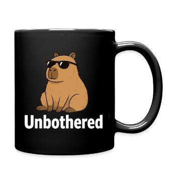 Unbothered Capybara Chill Cool Sunglasses - Full Colour Mug - black - Right