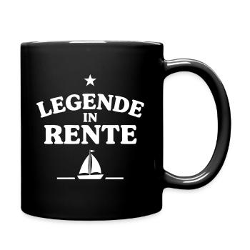 Free in retirement - Full Colour Mug - black - Right