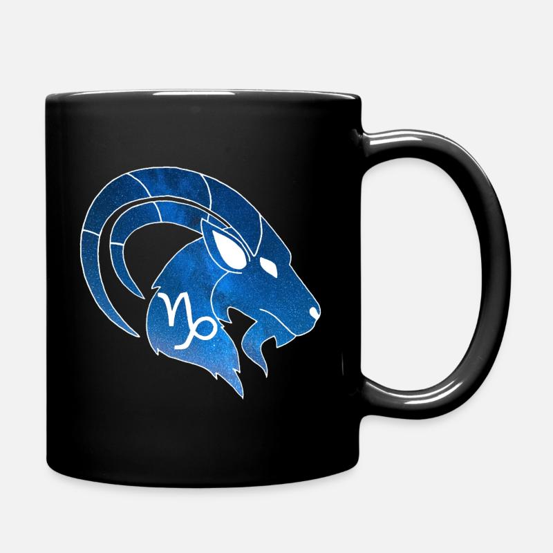 Capricorne et univers - Mug uni - noir