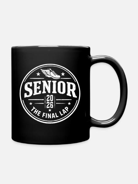 Diplôme 2026 Senior École Sport Idée Cadeau - Mug uni - noir