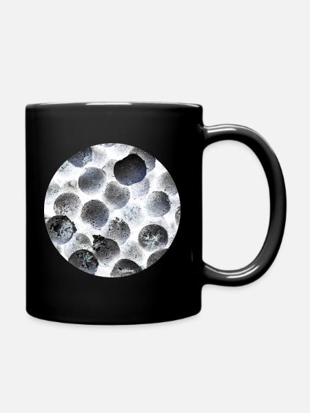 Minimalist Frozen Berry - Full Colour Mug - black