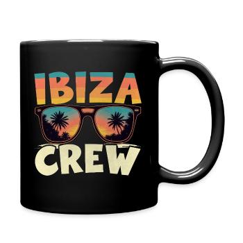 Équipage Ibiza - Mug uni - noir - Droite