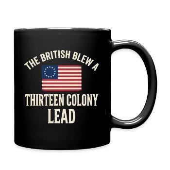 Les Britanniques ont gaspillé une avance le 4 juillet - Mug uni - noir - Droite