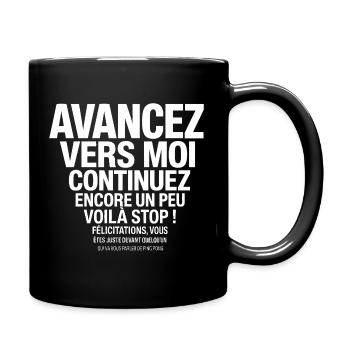 T-shirt Ping Pong Humour Cadeau  - Mug uni - noir - Droite