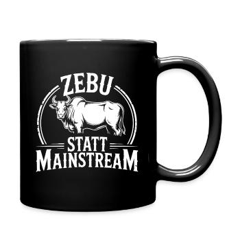 Zebu Passion - Full Colour Mug - black - Right