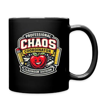 Professional Chaos Coordinator - Full Colour Mug - black - Right