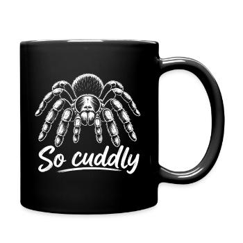 Ami araignée - Mug uni - noir - Droite