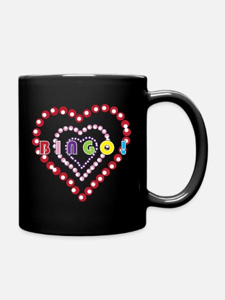 Bingo - Tasse einfarbig - Schwarz