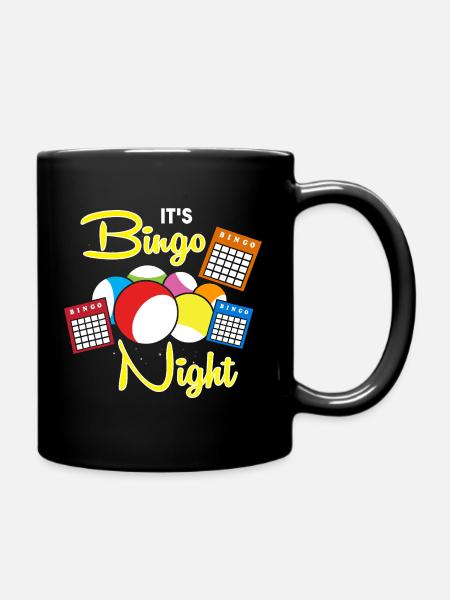 Bingo - Tasse einfarbig - Schwarz
