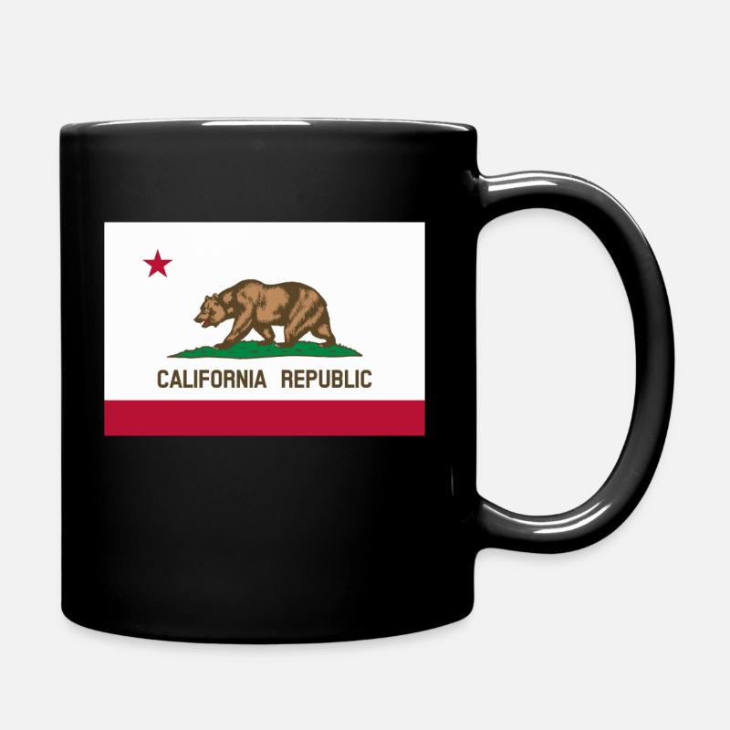 Californie - Mug uni - noir