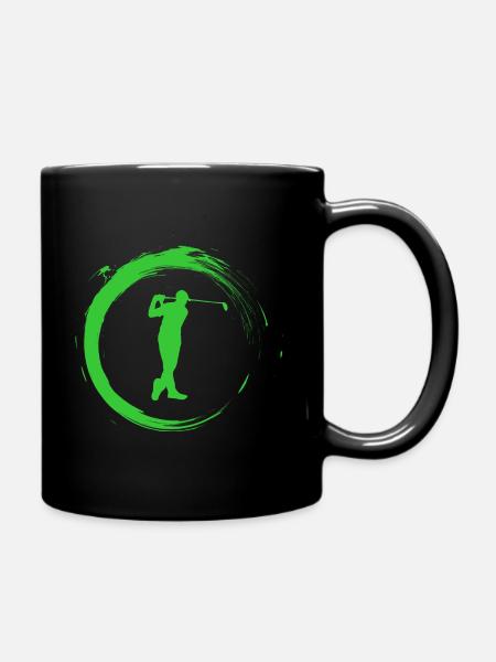 golfeurs - Mug uni - noir