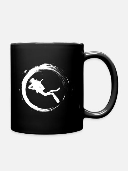 plongée - Mug uni - noir