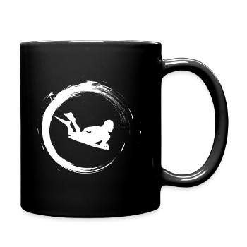 Bodyboarding - Full Colour Mug - black - Right