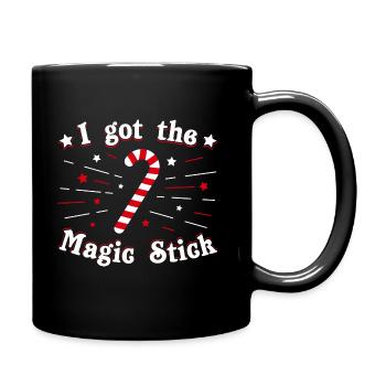 J'ai eu le cadeau magique de canne de sucre de bâton - Mug uni - noir - Droite
