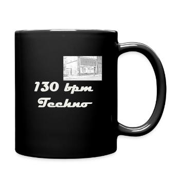 130bpm Techno Coffre-fort - Mug uni - noir - Droite