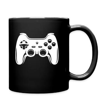 Joystick - Tasse einfarbig - Schwarz - Rechts